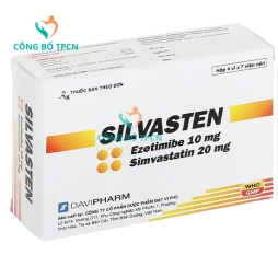 Silvasten - Thuốc kiểm soát cholesterol trong máu hiệu quả của Davipharm