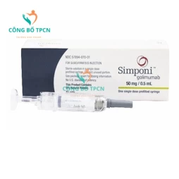 Simponi 50mg/0,5ml Baxter - Thuốc ức chế miễn dịch hiệu quả