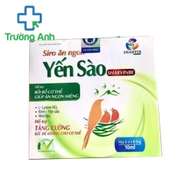 Siro ăn ngon yến sào Sharvinbe - Bổ sung Acid amin, vitamin bồi bổ cơ thể