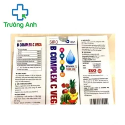 Siro B Complex C Vega - Giảm loét miệng do thiếu vitamin ở trẻ
