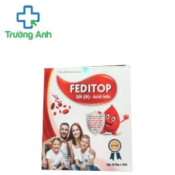 Siro Feditop - Hỗ trợ giảm tình trạng thiếu máu do thiếu sắt