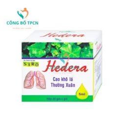 Sirô Hedera Tipharco (gói 5ml) - Thuốc điều trị viêm phế quản hiệu quả