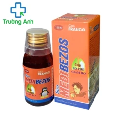 Siro MEDIBEZOS - Giúp hỗ trợ trị ho, giảm tình trạng ho, bổ phổi