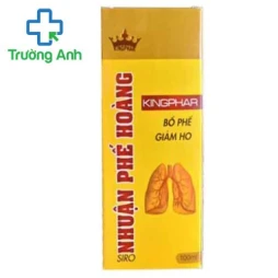 Siro Nhuận Phế Hoàng Kingphar - Giúp giảm ho, khản tiếng, sổ mũi