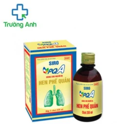 Siro PQA - Hỗ trợ bổ phế, giảm ho do hen phế quản