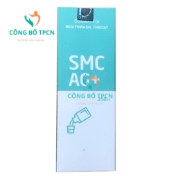 SMC AG+ - Giúp sát khuẩn răng miệng, tránh lây nhiễm qua đường hô hấp