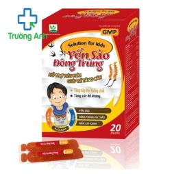 SOLUTION FOR KIDS YẾN SÀO ĐÔNG TRÙNG - Hỗ trợ tiêu hóa