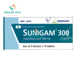 Sunigam 300 Imexpharm - Thuốc điều trị viêm xương khớp