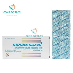 Sunmesacol - Thuốc điều trị viêm loét đại tràng hiệu quả
