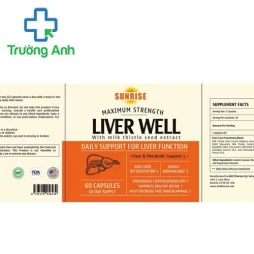 Sunrise Liver Well - Hỗ trợ tăng cường chức năng gan