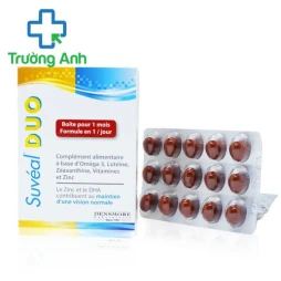 Suveal Duo - Giúp bảo vệ, ngăn ngừa các bệnh về mắt cho mắt sáng khỏe hơn