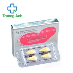 Tadalafil 20mg Cophavina (vỉ) - Thuốc trị rối loạn cương và rối loạn xuất tinh