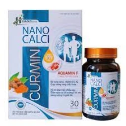 Curmin nano Calci - Thực phẩm chức năng giúp bổ sung canxi