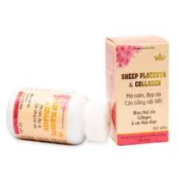 Sheep Placenta & Collagen - Thực phẩm chức năng mờ nám, đẹp da