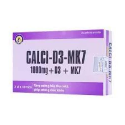 Calci D3-MK7 - Thực phẩm chức năng tăng cường hấp thu canxi