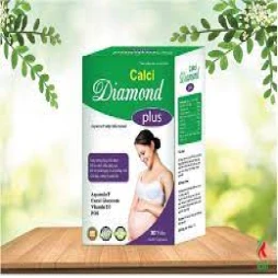 Calci Diamond Plus - Thực phẩm chức năng bỏ sung canxi, vitaminD3