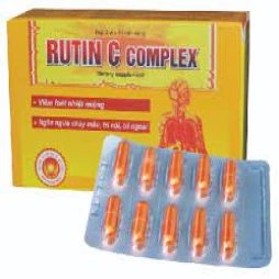 Rutin C complex 150 - Thực phẩm chức năng tăng sức bền thành mạch