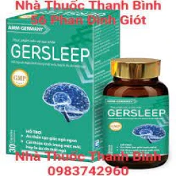 Gersleep - Thực phẩm chức chức năng giúp an thần