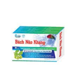 Bách Não Khang - Thực phẩm chức năng tăng cường lưu thông máu não
