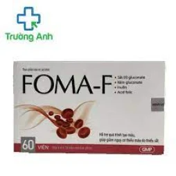 Foma-F - Thực phẩm chức năng giúp bổ sung sắt cho cơ thể