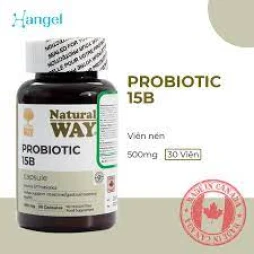 Natural Way Probiotic 15B - Thực phẩm chức năng hỗ trợ tiêu hóa