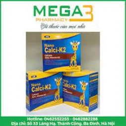 Nano Calci-K2 - Thực phẩm chức năng bổ sung canxi và vitamin D3