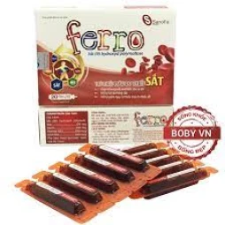 Sắt Ferro Bổ máu - Thực phẩm chức năng giúp bổ máu