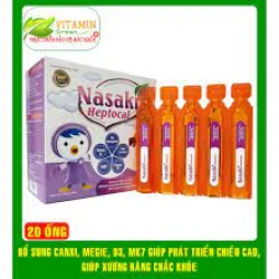 Nasaki Heptocal - Bổ sung canxi và vitamin D3 cho cơ thể