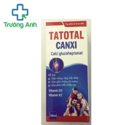 TatotalCanxi - Giúp bổ sung calci, khoáng chất hỗ trợ xương