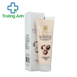 Sữa tẩy da chết Fresh White Sand Tenamyd Deep Clean Pore Care Scrub Foam Cleanser