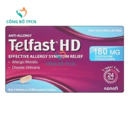 Telfast HD - 180mg - Sanofi