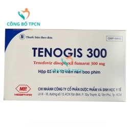Tenogis 300 Mebiphar - Thuốc điều trị HIV hiệu quả