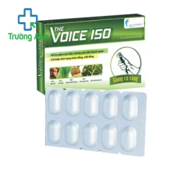 THE VOICE ISO - Giúp hỗ trợ làm giảm triệu chứng  viêm thanh quản