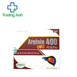 Arginin Gold 400 Abipha - Giúp bổ gan, tăng cường chức năng gan