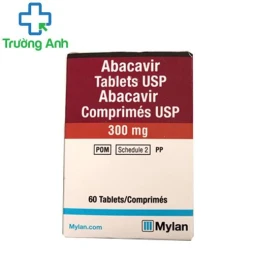 Abacavir Tablets USP 300mg Mylan - Thuốc  điều trị nhiễm HIV