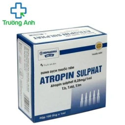 Atropin Sulphat HDPharma - Thuốc điều trị tiêu chảy, ngộ độc