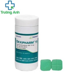 Dexipharm 15 (viên nén) - Thuốc điều trị ho do họng và phế quản
