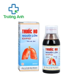 Thuốc ho người lớn OPC 90ml - Điều trị các bệnh viêm đường hô hấp