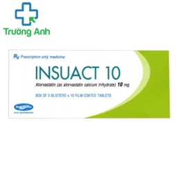 Insuact 10 Savipharm - Thuốc làm giảm cholesterol