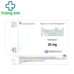 Pramital 20mg - Thuôc điều trị bệnh rối loạn lo âu, trầm cảm