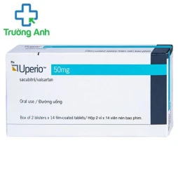 Uperio 50mg - Thuốc điều trị rối loạn chức năng tâm thu, suy tim