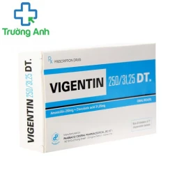 Vigentin 250/31,25 DT Pharbaco  (viên nén phân tán) - Thuốc điều trị bệnh nhiễm khuẩn