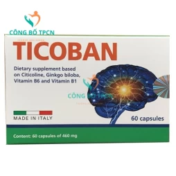 Ticoban - Bổ sung Vitamin giúp phục hồi tổn thương hệ thần kinh