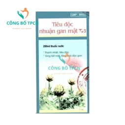 Tiêu độc nhuận gan lợi mật TW3