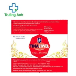 Tinaziwel 100mg Hataphar - Thuốc điều trị nhiễm khuẩn hiệu quả
