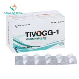 Tivogg-1 - Thuốc điều trị huyết khối tĩnh mạch hiệu quả của Davipharm