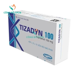 Tizadyn 100 Savipharm - Thuốc điều trị động kinh hiệu quả