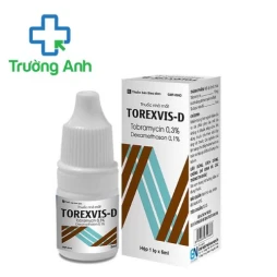 Torexvis D Gianguyen Pharma - Thuốc điều trị nhiễm khuẩn mắt hiệu quả (10 hộp)