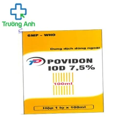Dung dịch dùng ngoài TP Povidon iod 7,5% 100ml Thành Phát