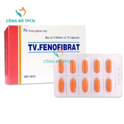 TV.Fenofibrat 200mg Trà Vinh - Thuốc điều trị rối loạn lipoprotein huyết hiệu quả